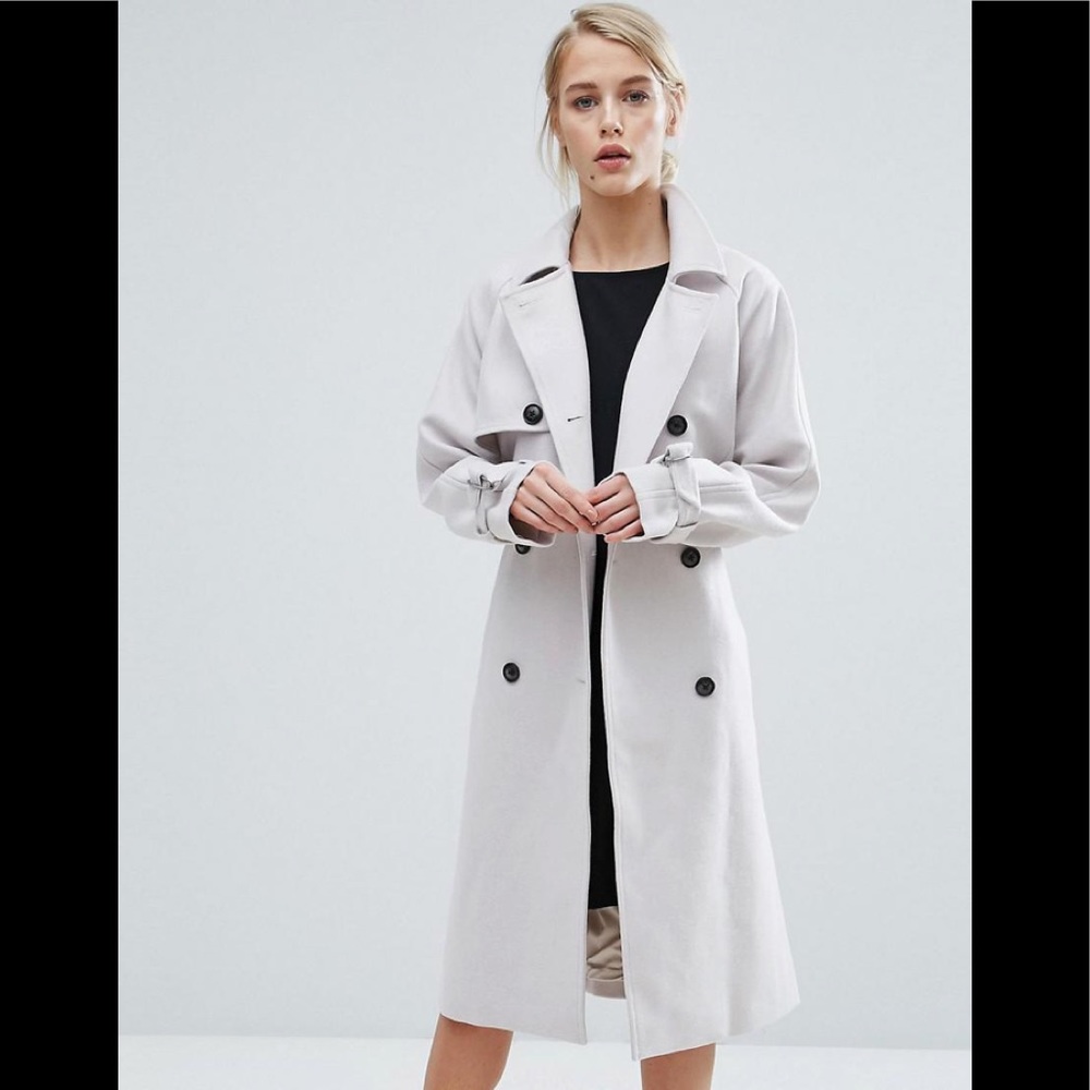 Storm & Marie Julia Wool Trench Coat